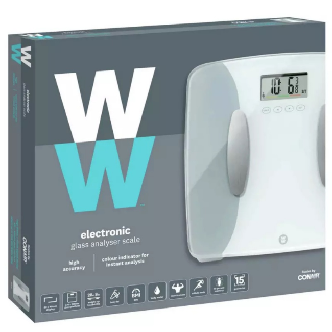 WEIGHT WATCHERS BATHROOM SCALE 8995U